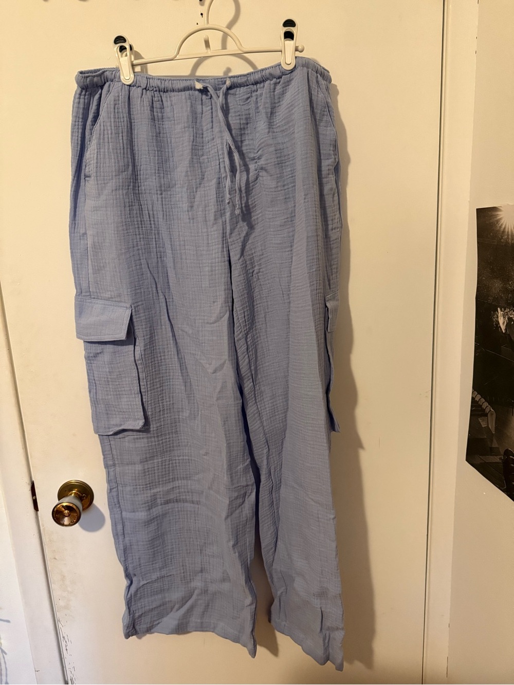 Linen Cargo Pants